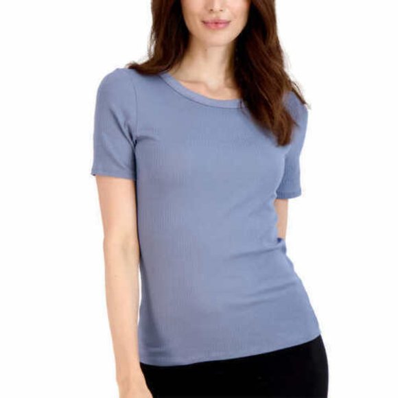 NWT Lucky Brand Women's 3 Pack Ribbed Short Sleeve T Shirt Size L $50 2D247 - Picture 2 of 4